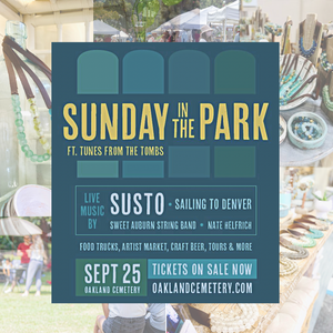 Sept 25 Sunday in the Park @ Oakland Cemetery
