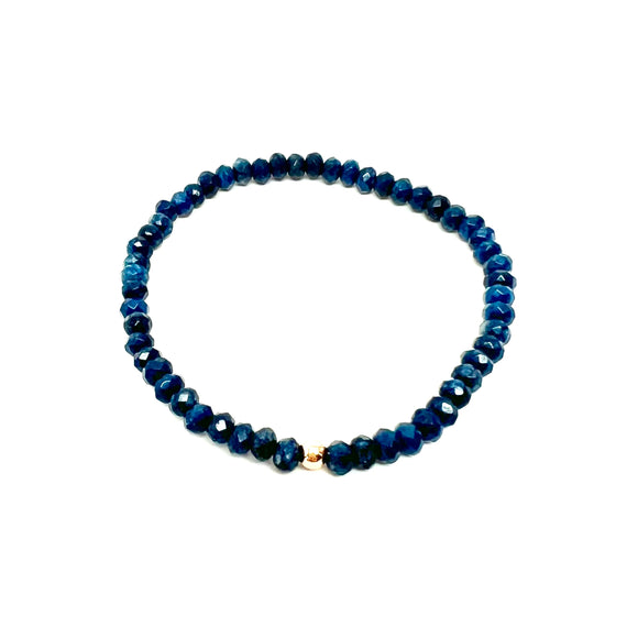 Gemstone Mini Bracelet Dark Blue