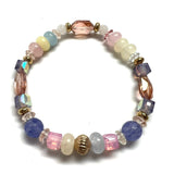 Crystal Mix Trio Bracelet set soft