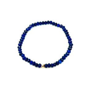 Gemstone Mini Bracelet Blue