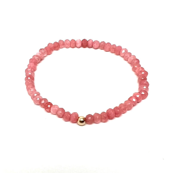 Gemstone Mini Bracelet Rose Quartz