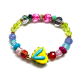 Glass Heart Bracelet