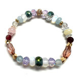 Crystal Mix Trio Bracelet set soft