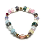 Crystal Mix Trio Bracelet set soft