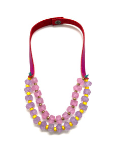 2 strand Necklace Stellar Collection Yellow