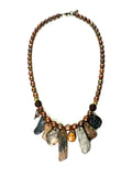 Fossil Findings Venice Beach Freshwater Pearls 17 inch Necklace