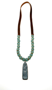 Zen Necklace Aqua Spiritual Warrior