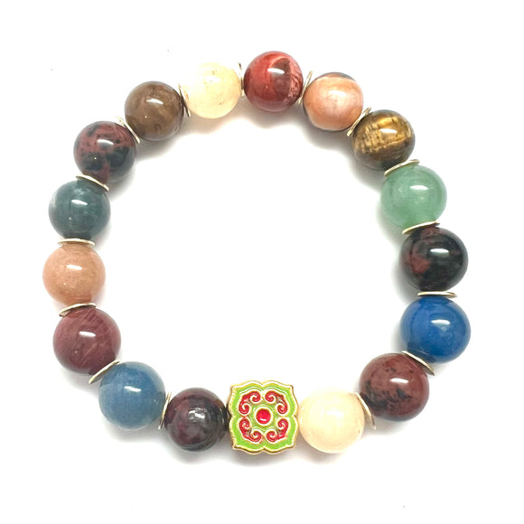 Mixed Gem Bracelet