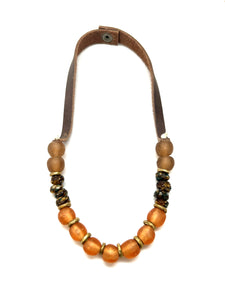 1 Strand Necklace • Sandalwood