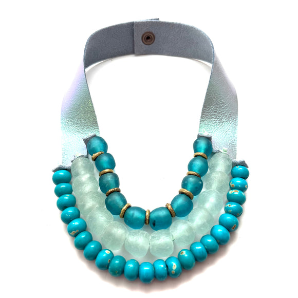 3 Strand Necklace - Mermaid
