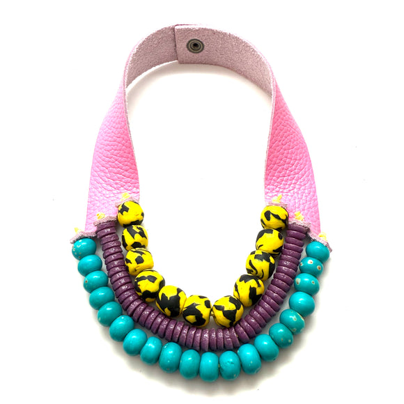 3 Strand Necklace - Electric Slide