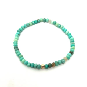 Gemstone Mini Bracelet Chrysoprase