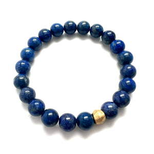 8mm Lapis Lazuli Bracelet