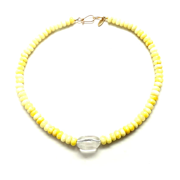 Prism Quartz Necklace - Popcorn