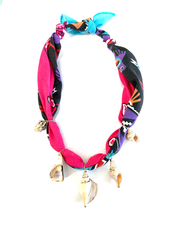 Bold Desert Bandanna Necklace