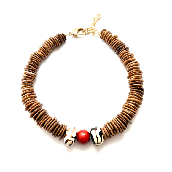 Earth & Fire Necklace