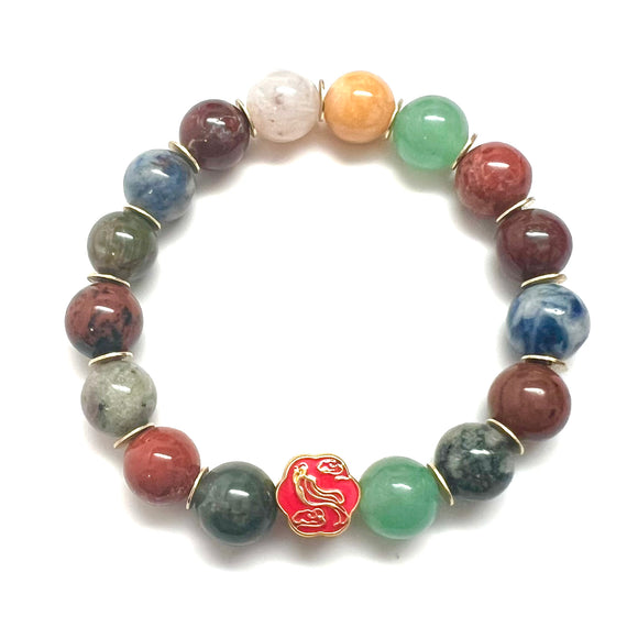 Mixed Gem Bracelet