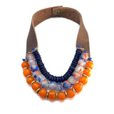 3 Strand Necklace • Auburn 2 Bit