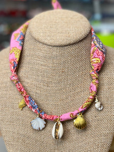 Bandana Shell Necklace