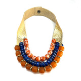 3 Strand Necklace • Auburn War Eagle