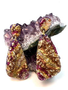 Geode Earrings