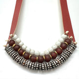 Strand Necklace • BAMA Houndstooth