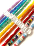 Prism Quartz Necklace - Violet