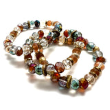 Crystal Mix Trio Bracelet set