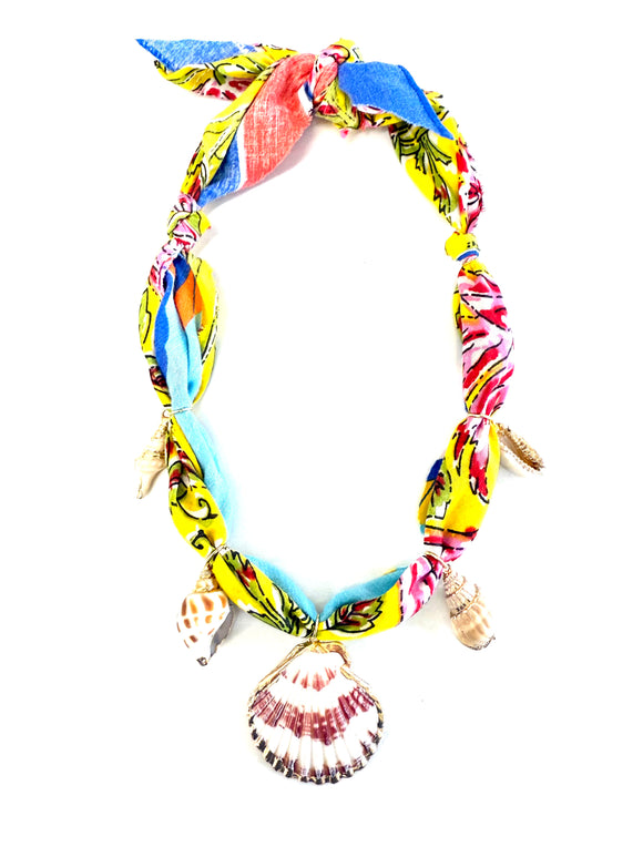 Coastal Carnival Bandanna Necklace