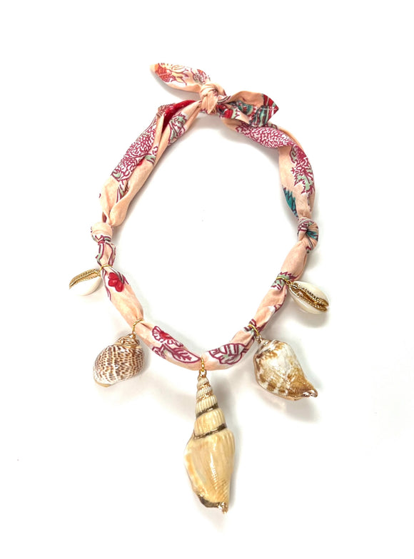 Bandana Shell Necklace