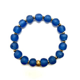 Glass Bracelet • Glam True Blue