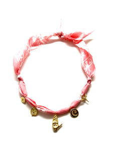 Bandana Charm Necklace