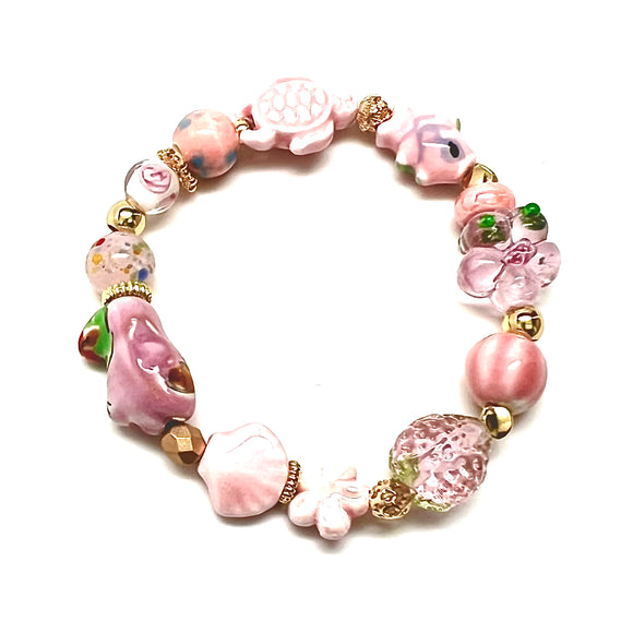 Tchotchke Bracelet • Monochrome Pink