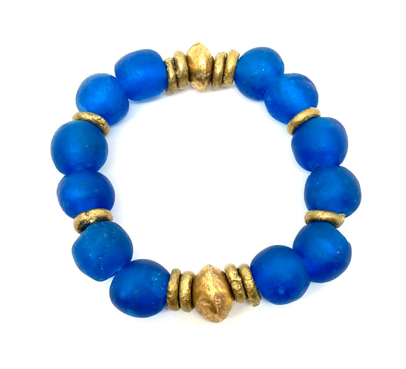 Krobo Bracelet • Blue 4