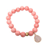 Pink Agate Bracelet