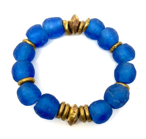 Krobo Bracelet • Blue 2