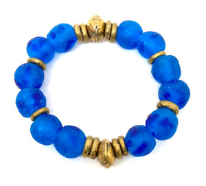 Krobo Bracelet • Blue 3